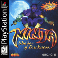 Ninja Shadow of Darkness Playstation US box art